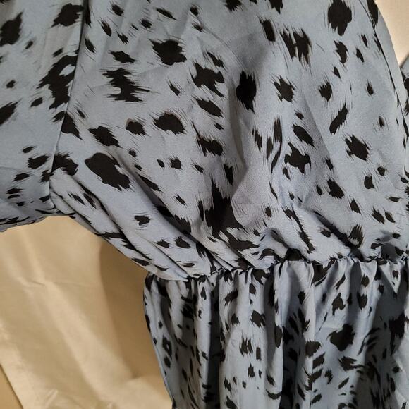 Shein Curve Blue and Black Binding Shirt - 3XL - Picture 3 of 13